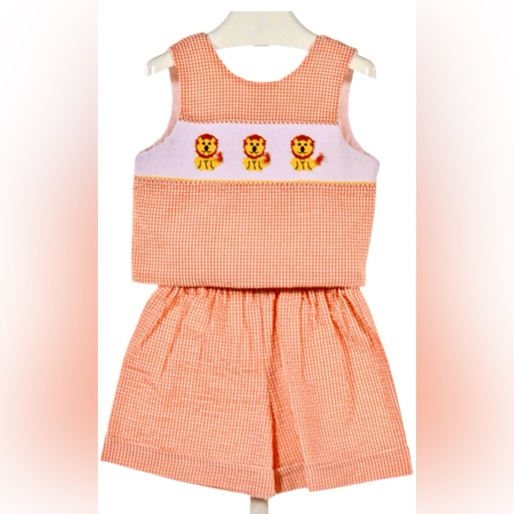 Wish Upon A Star Lion Tiger 2Pc Outfit 5 NWT | Girls Zoo Circus Boutique